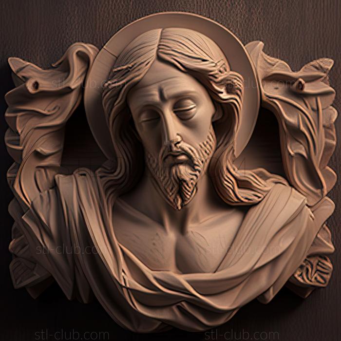 3D model st jesus (STL)